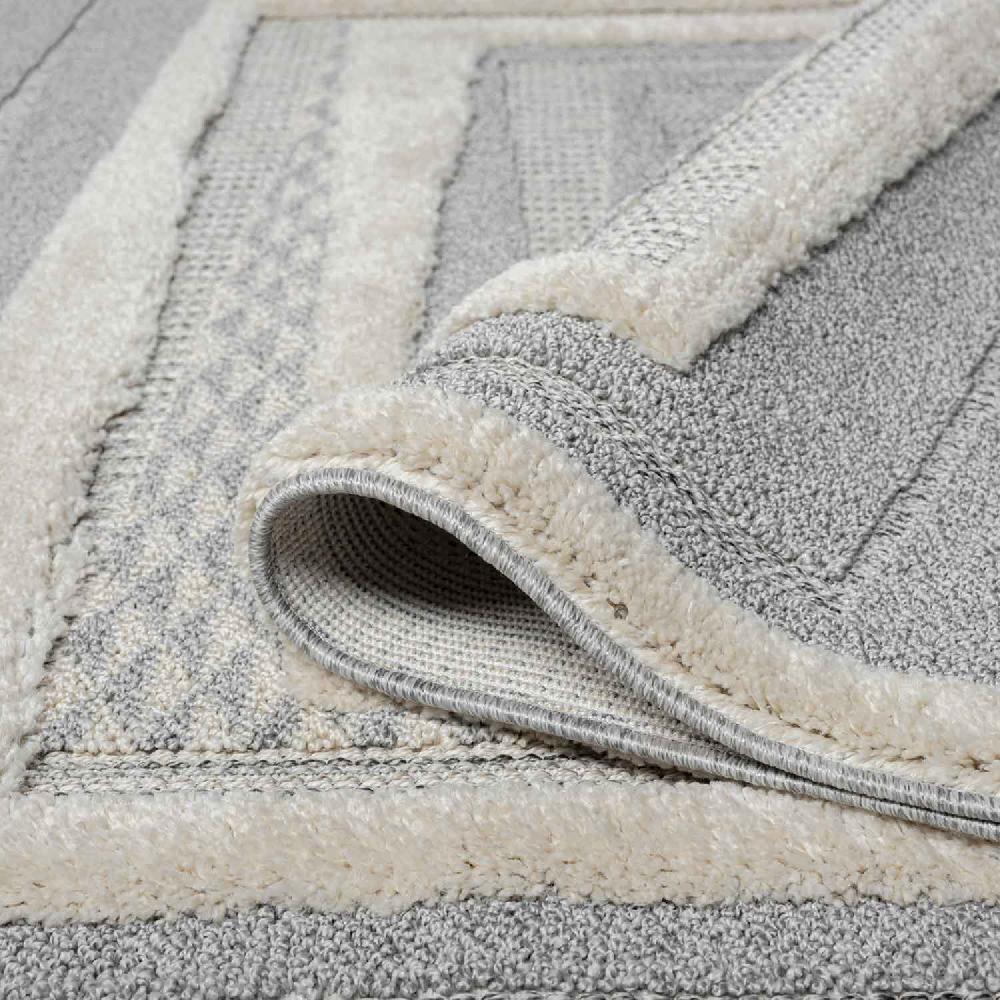 Deco Tapis Tapis Boho Chic à Franges Tressées