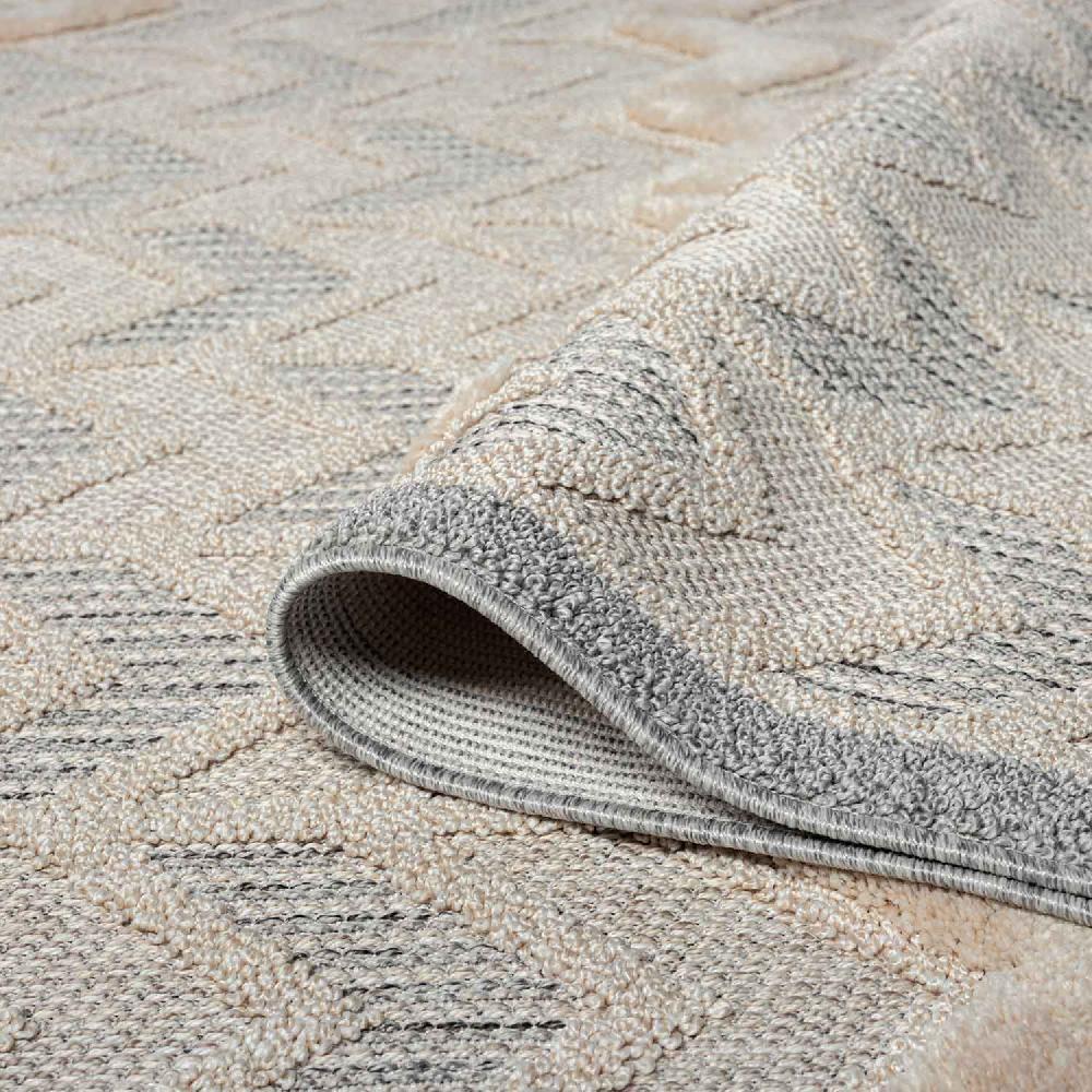 Deco Tapis Tapis Boho Chic à Franges Tressées