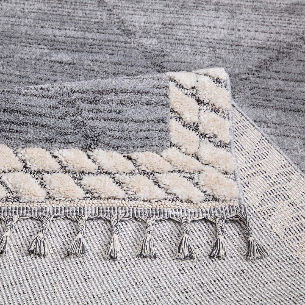 Deco Tapis Tapis Boho Chic à Franges Tressées