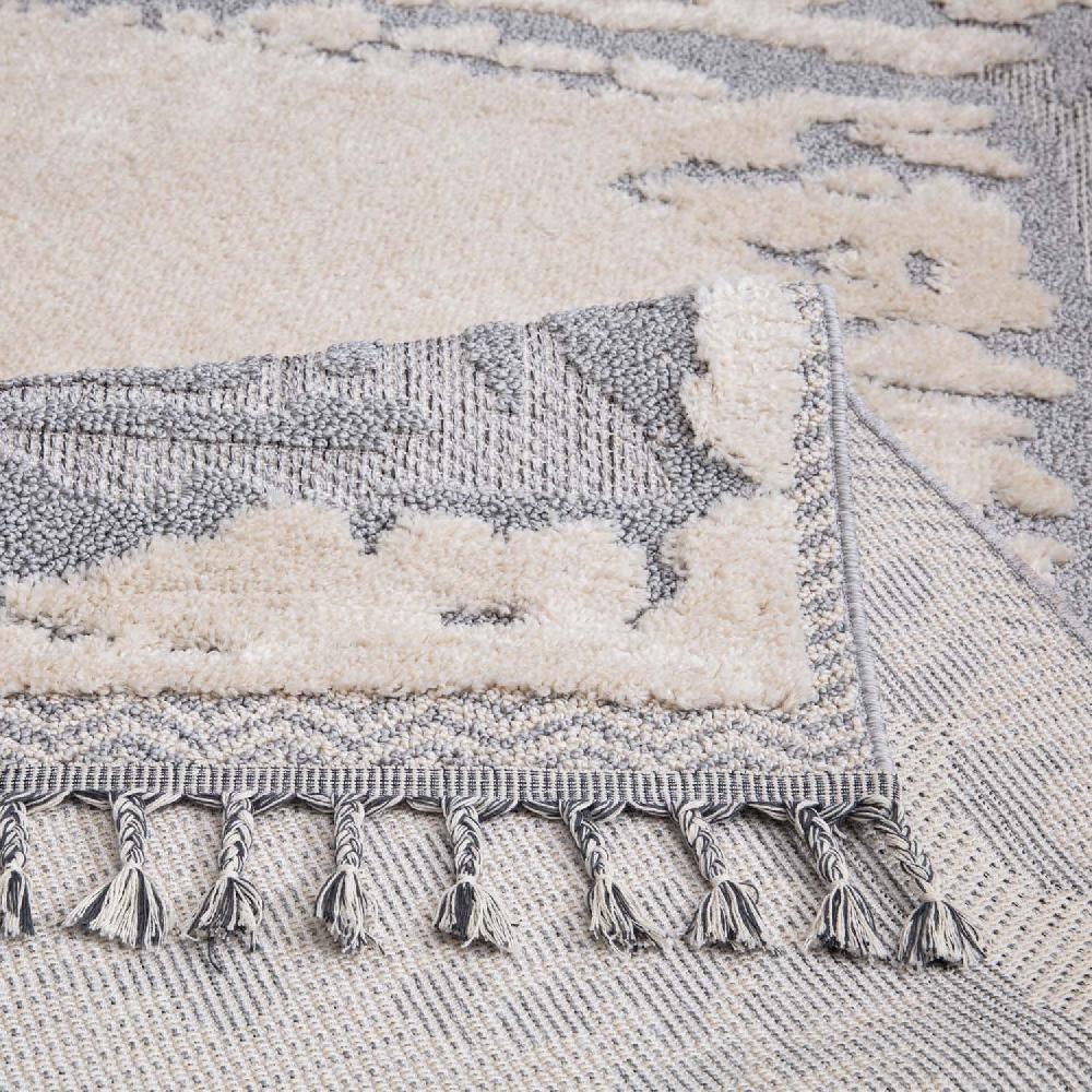 Deco Tapis Tapis Boho Chic à Franges Tressées