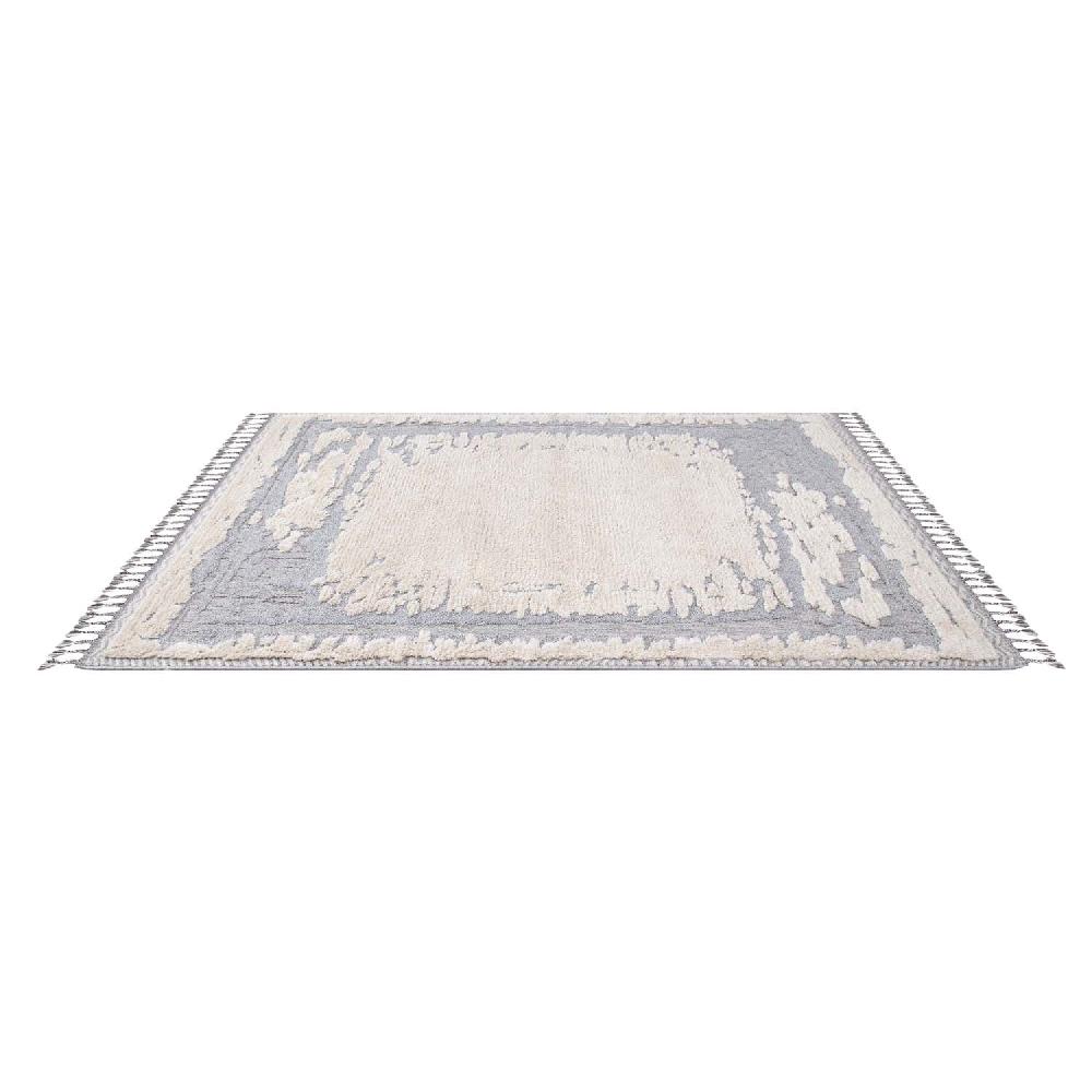 Deco Tapis Tapis Boho Chic à Franges Tressées
