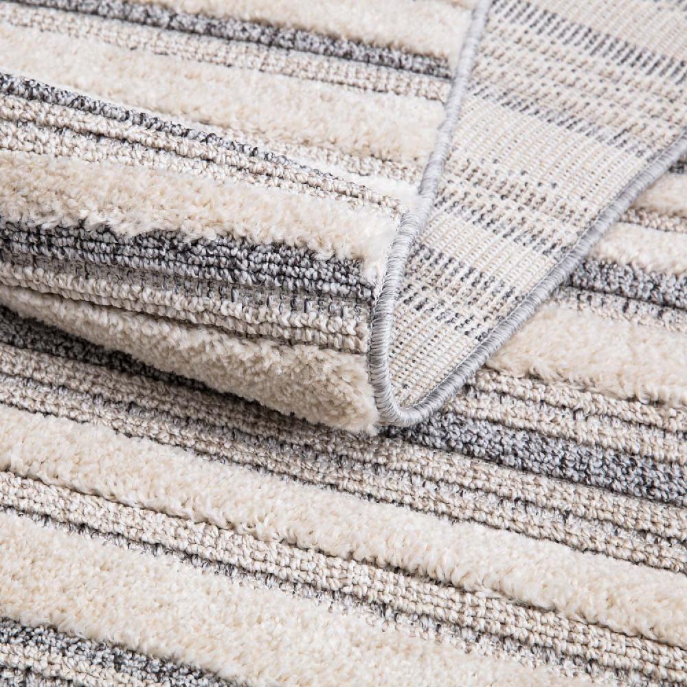 Deco Tapis Tapis Boho Chic à Franges Tressées