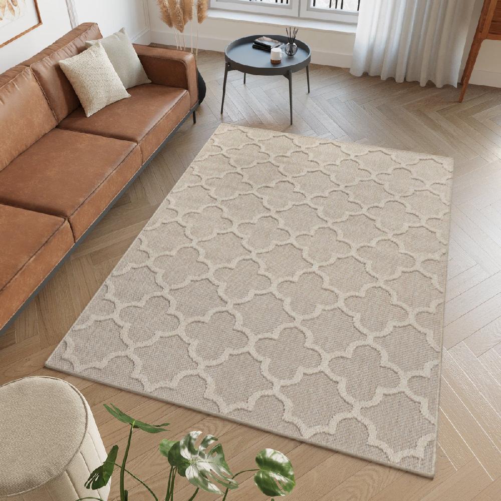 Deco Tapis Tapis Effet Jute Naturel Alhambra