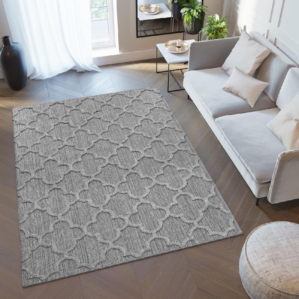 deco tapis Tapis effet Jute naturel Alhambra
