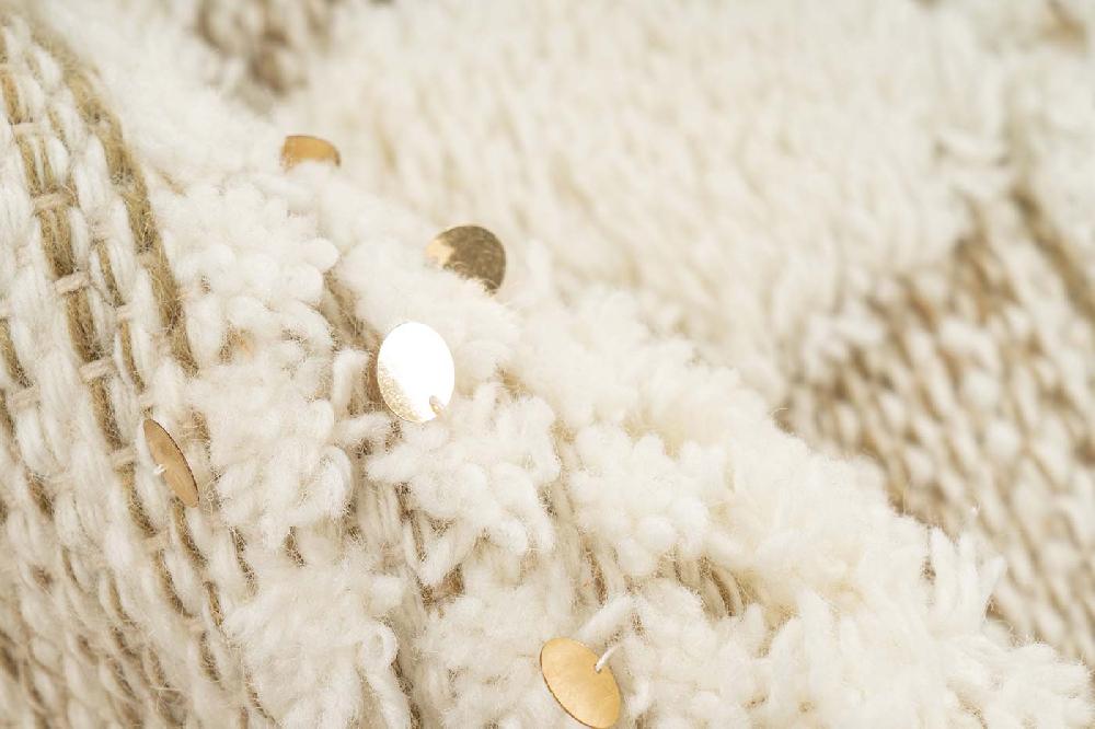 Deco Tapis Tapis Fait Main à Franges En Laine