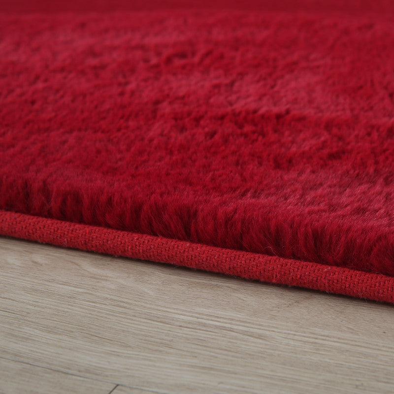 Deco Tapis Tapis Fausse Fourrure Toucher Doux
