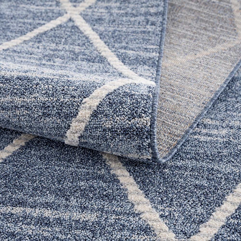 Deco Tapis Tapis Géométrique à Franges Tressées