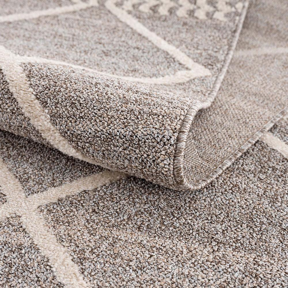 Deco Tapis Tapis Géométrique à Franges Tressées