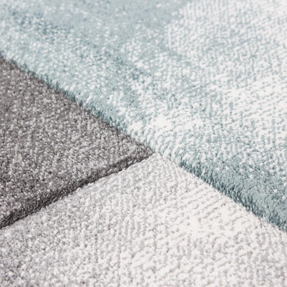 Deco Tapis Tapis Géométrique Effet Vieilli