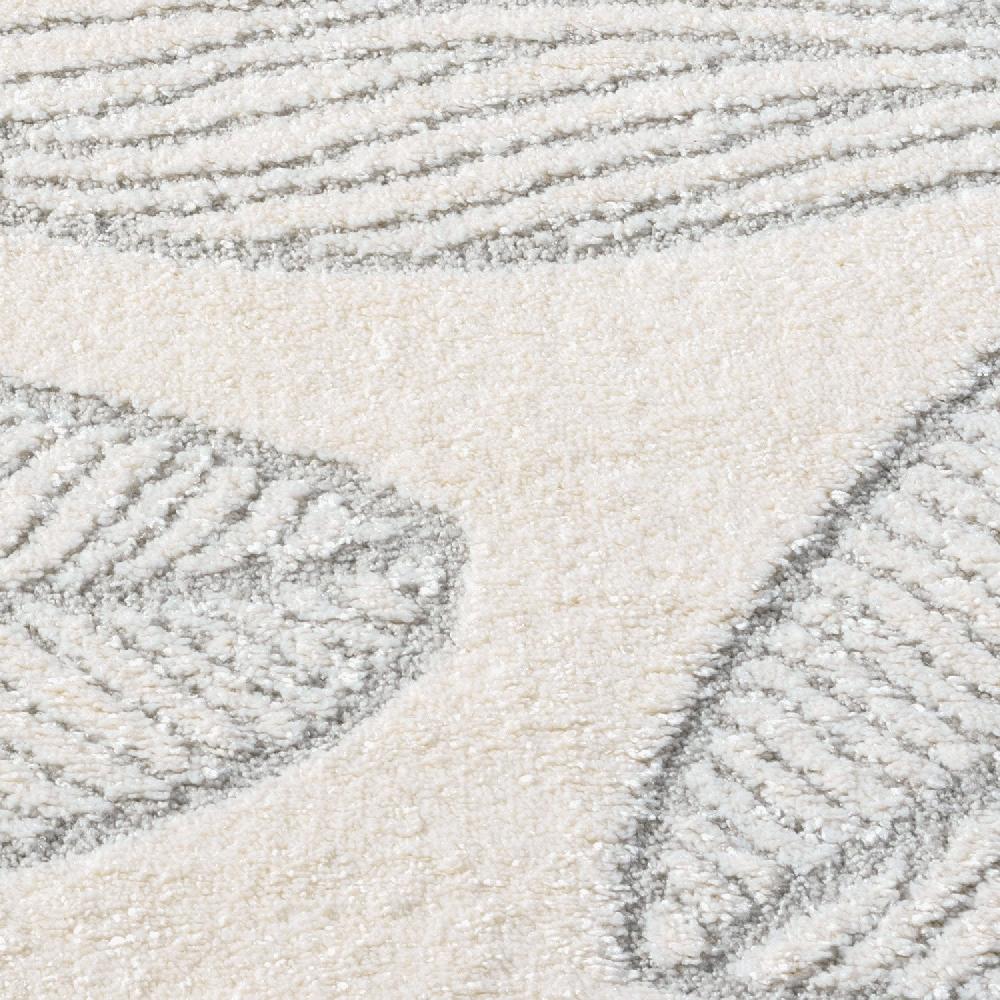 Deco Tapis Tapis LEAF à Motifs Feuillage En Relief