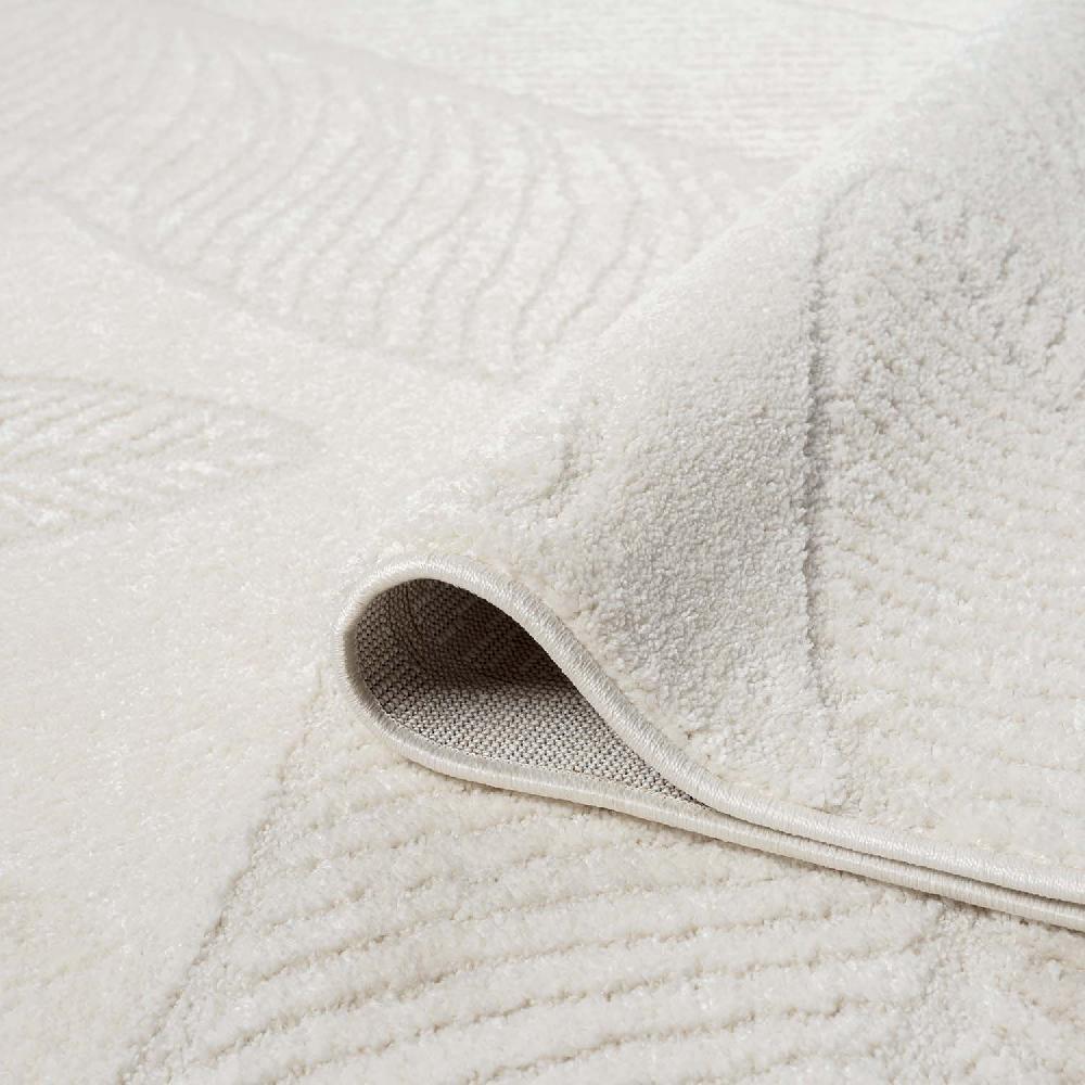 Deco Tapis Tapis LEAF à Motifs Feuillage En Relief