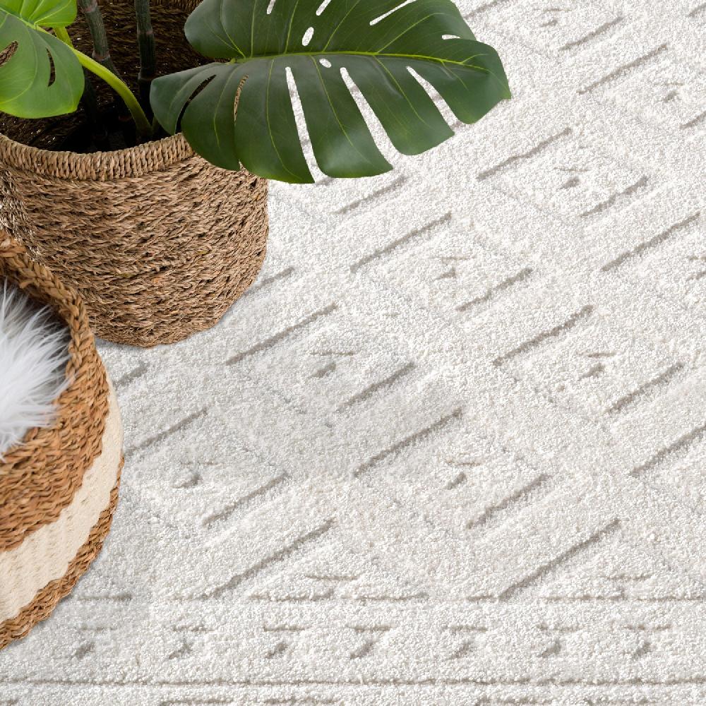 Deco Tapis Tapis NALA à Motifs Relief Berbère