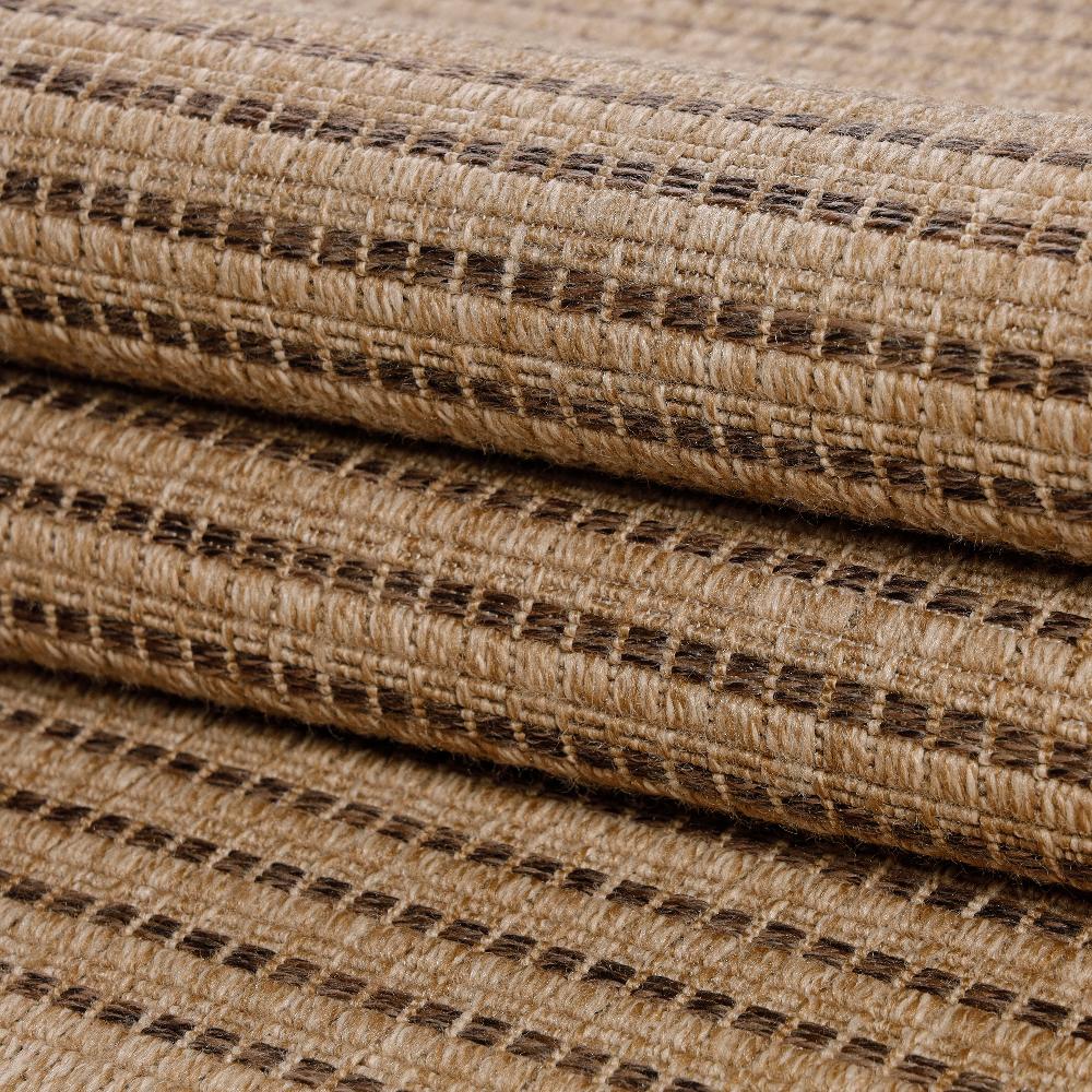 Deco Tapis Tapis Naturel Aspect Jute Beige Et Noir
