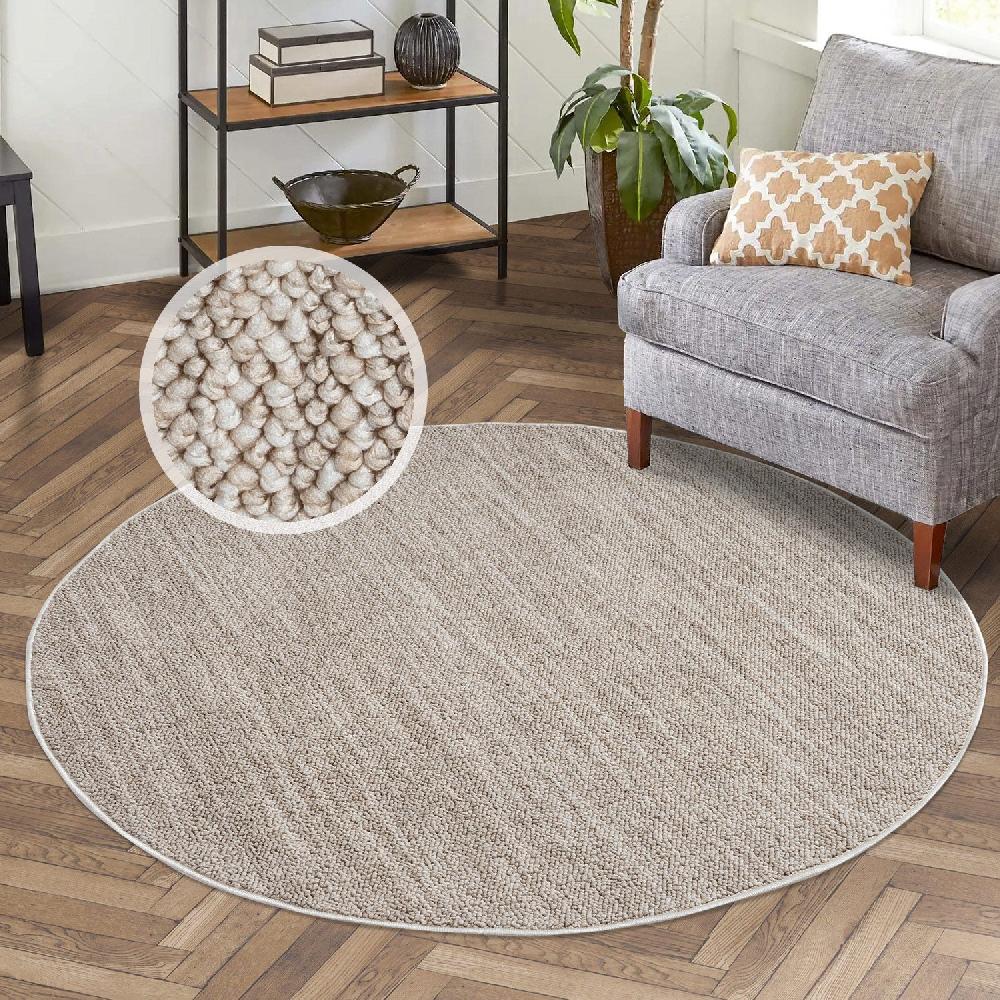 Deco Tapis Tapis Nova Laineux Relief Beige
