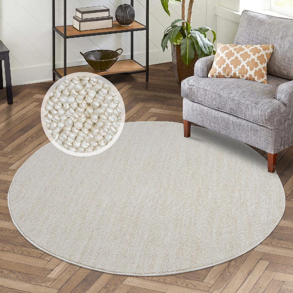 Deco Tapis Tapis Nova Laineux Relief Crème