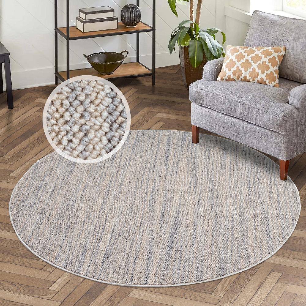 Deco Tapis Tapis Nova Laineux Relief Gris