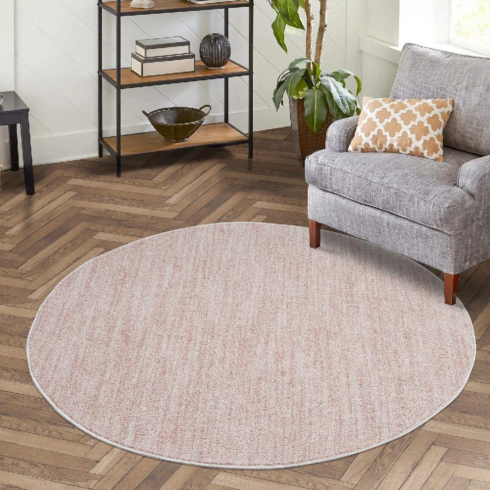 Deco Tapis Tapis Nova Laineux Relief Rose