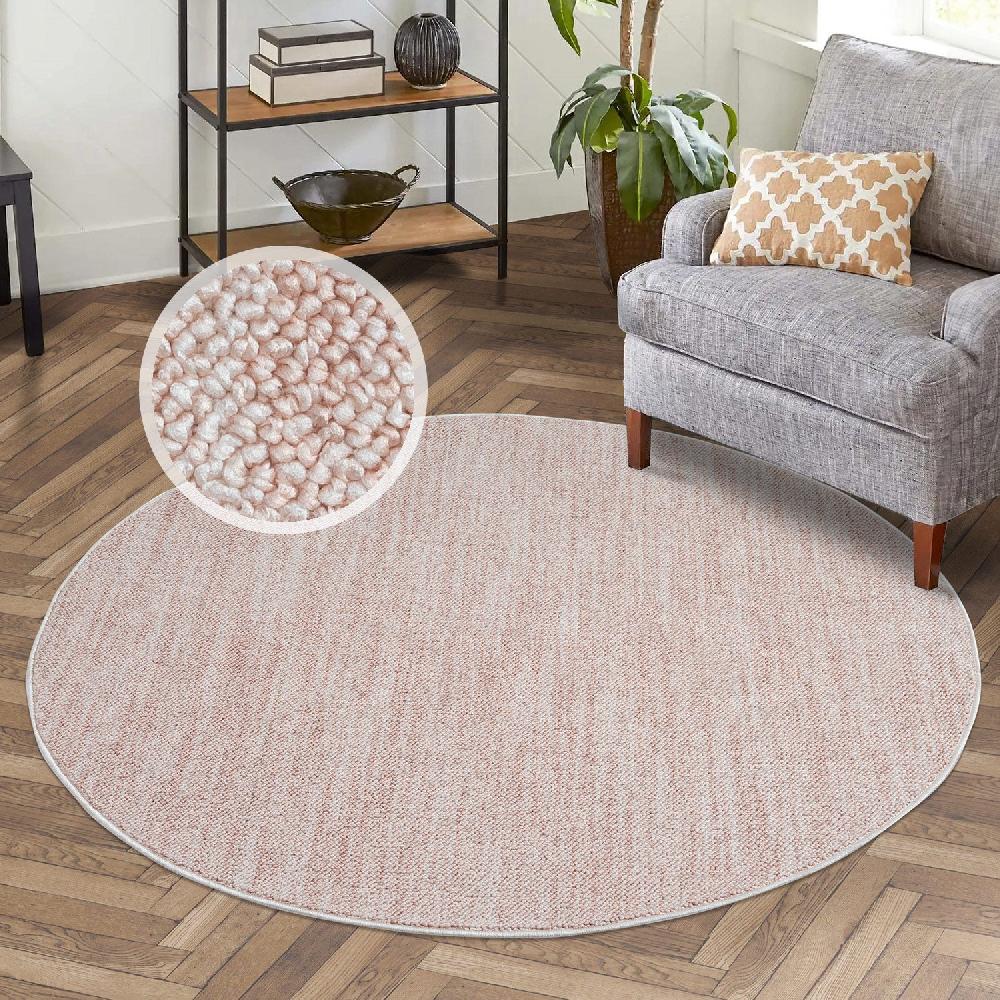 Deco Tapis Tapis Nova Laineux Relief Rose