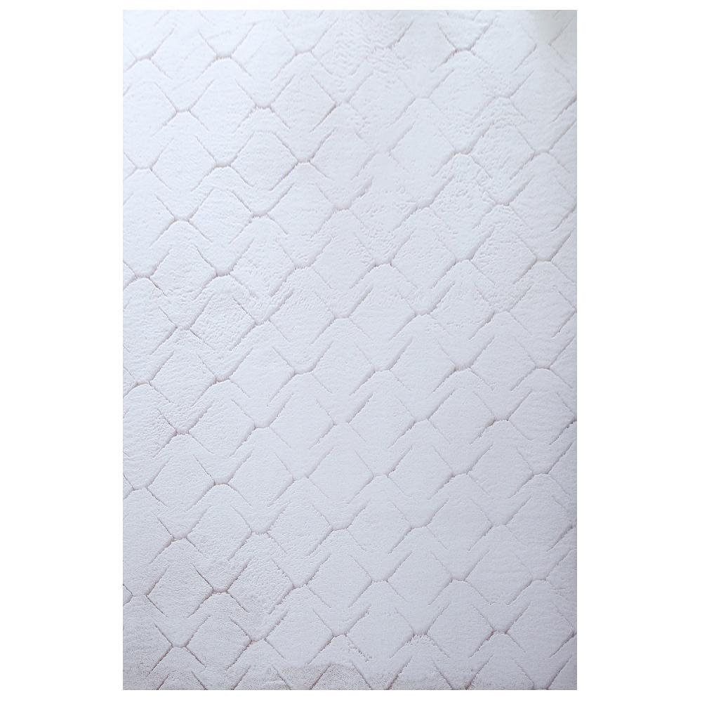 deco tapis Tapis Peluche Doux à Relief Losange