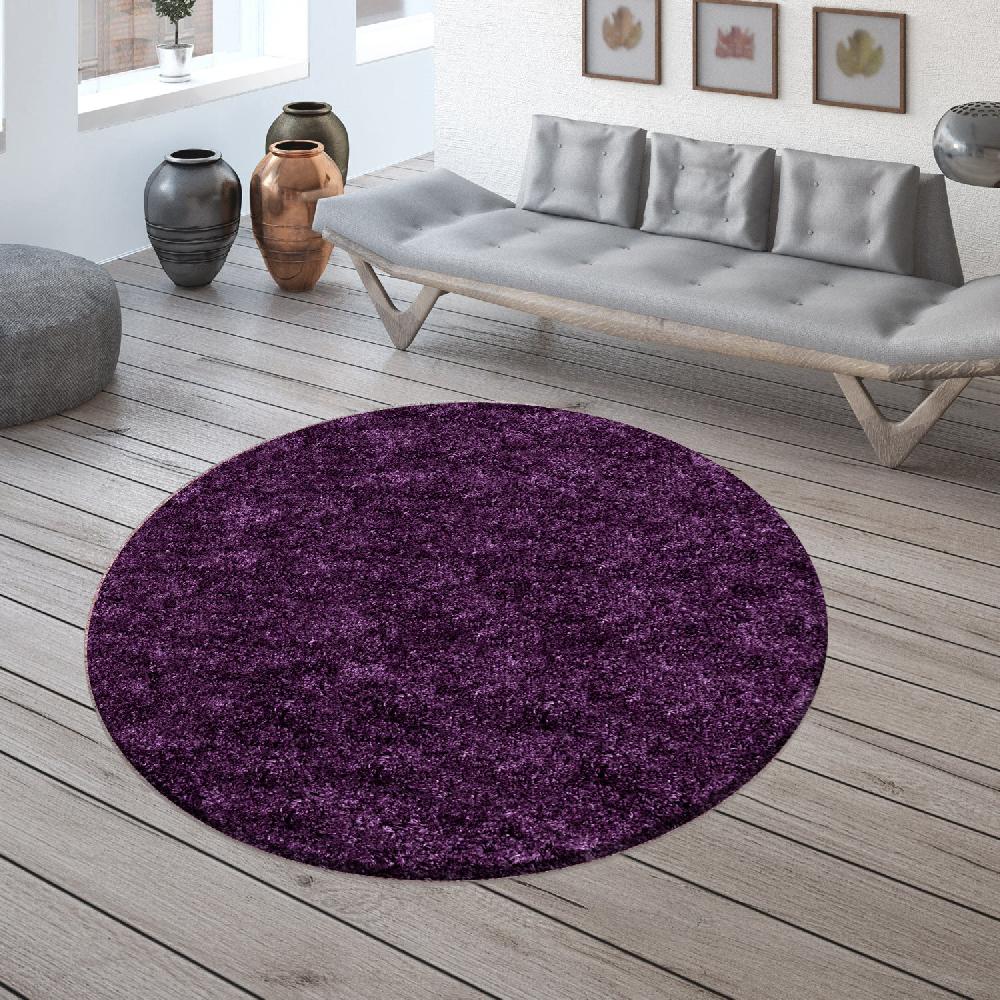 deco tapis Tapis Rond à poils longs COSY