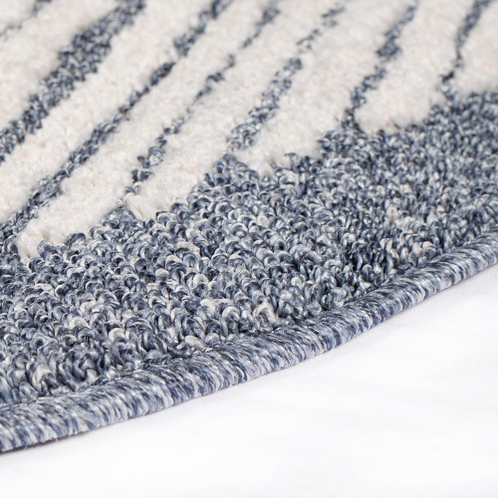 Deco Tapis Tapis Rond Scandinave Tressées
