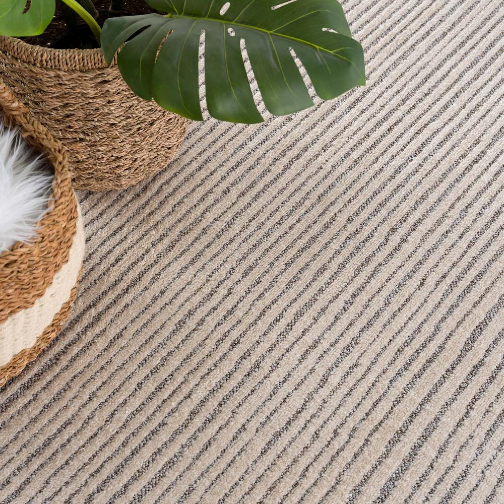 Deco Tapis Tapis Rond Scandinave Tressées