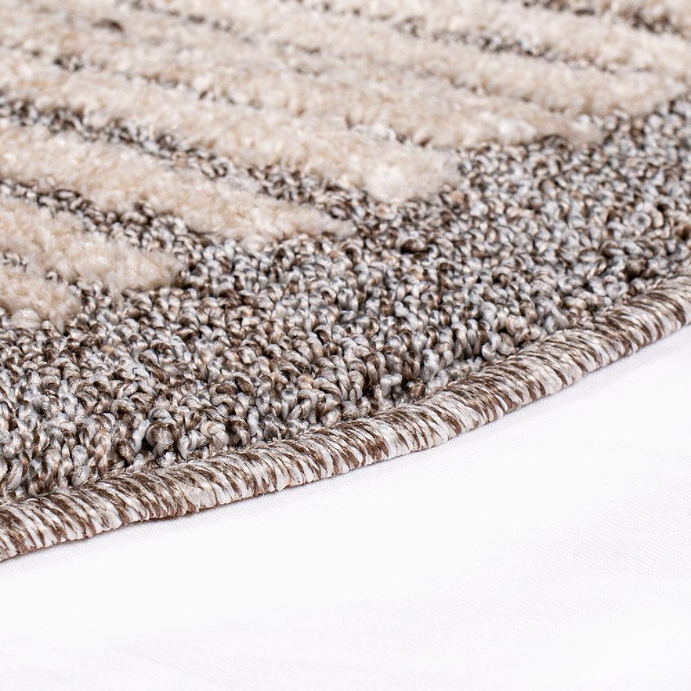 Deco Tapis Tapis Rond Scandinave Tressées