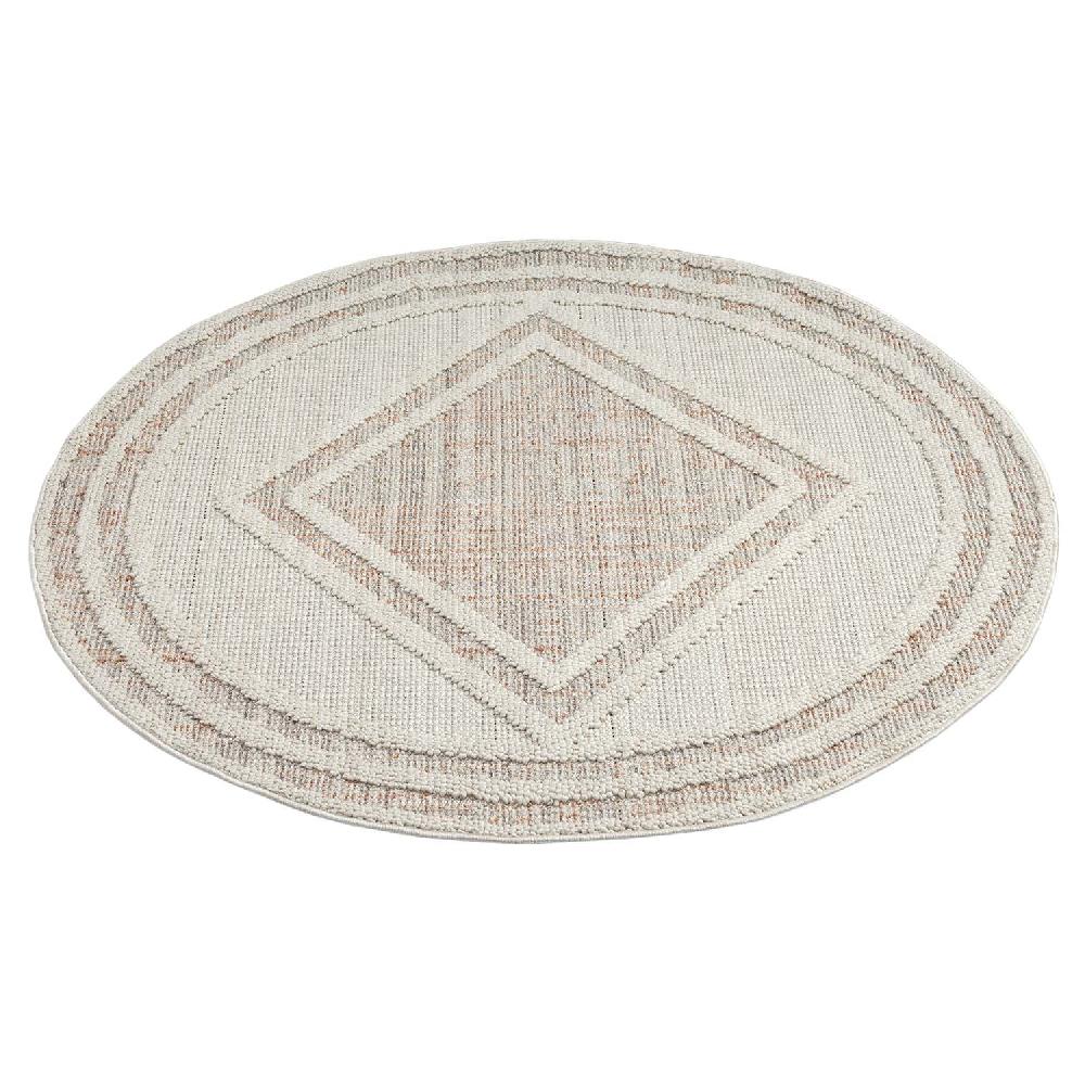 Deco Tapis Tapis Rond Sisal Bouclé à Relief OSAL