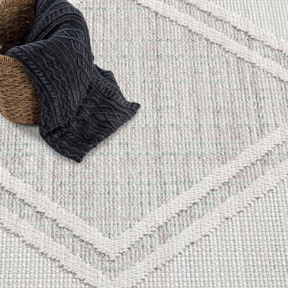 Deco Tapis Tapis Rond Sisal Bouclé à Relief OSAL