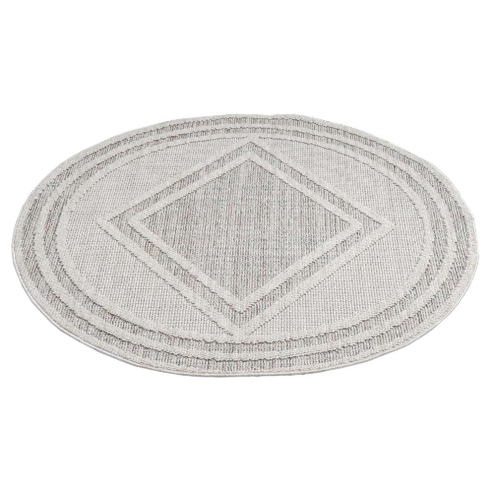 Deco Tapis Tapis Rond Sisal Bouclé à Relief OSAL