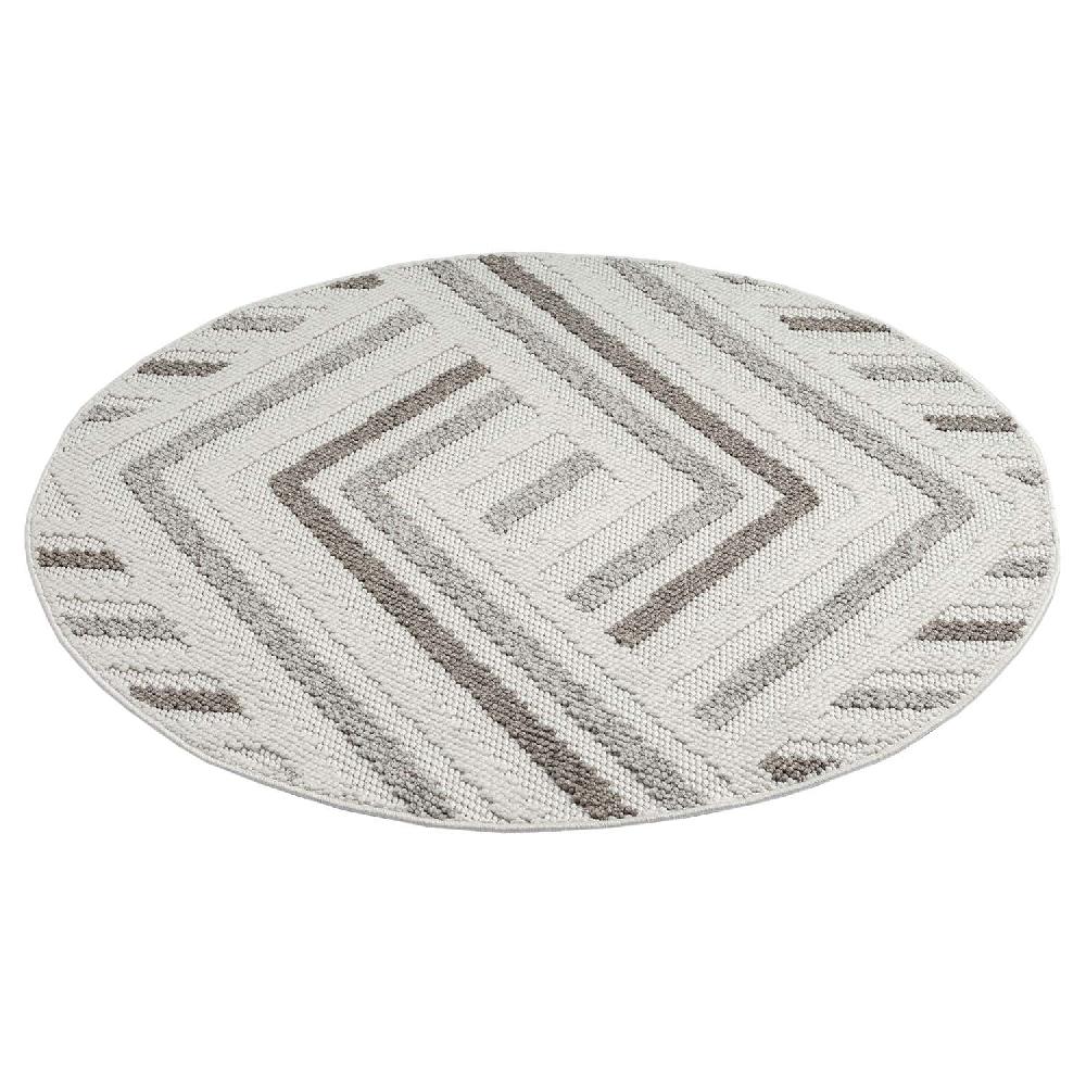 Deco Tapis Tapis Rond Sisal Bouclé à Relief TRESS