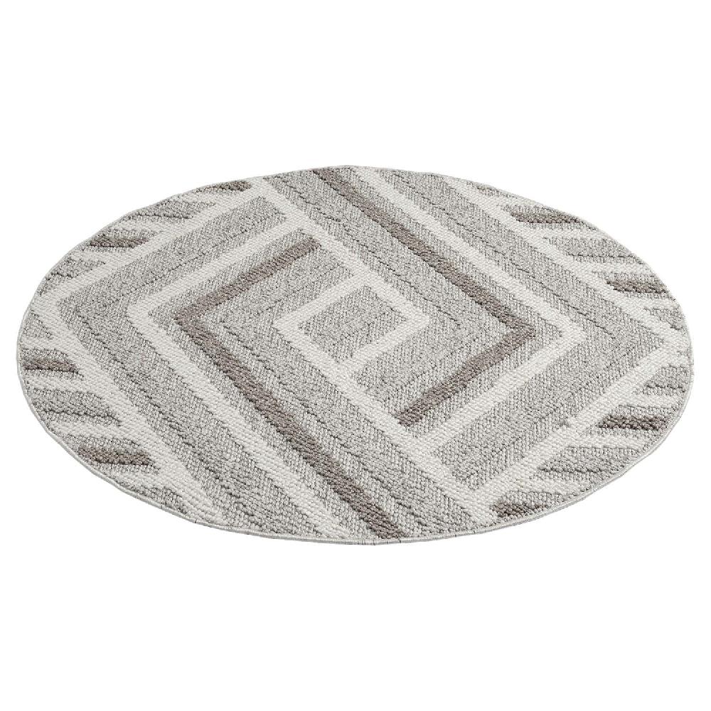 Deco Tapis Tapis Rond Sisal Bouclé à Relief TRESS