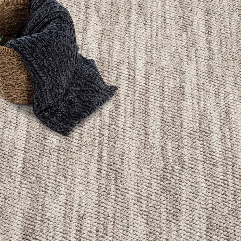 Deco Tapis Tapis Rond Sisal Bouclé à Relief UNI