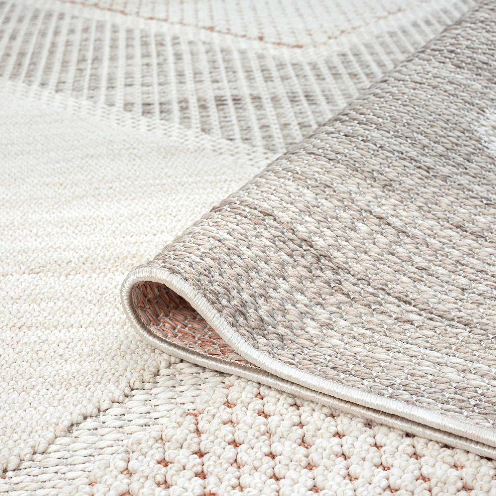 Deco Tapis Tapis Rond Sisal Bouclé à Relief VIKY