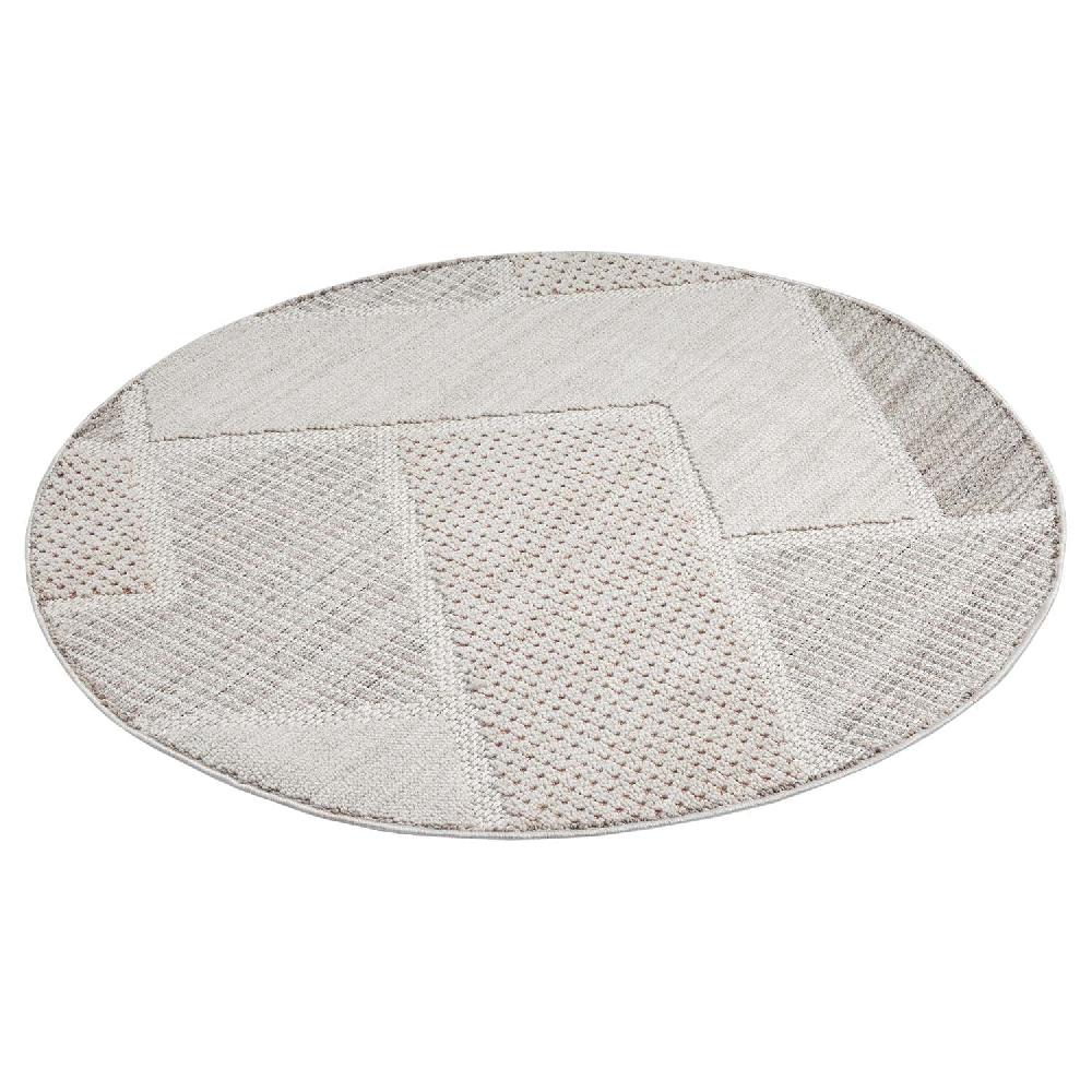 Deco Tapis Tapis Rond Sisal Bouclé à Relief VIKY
