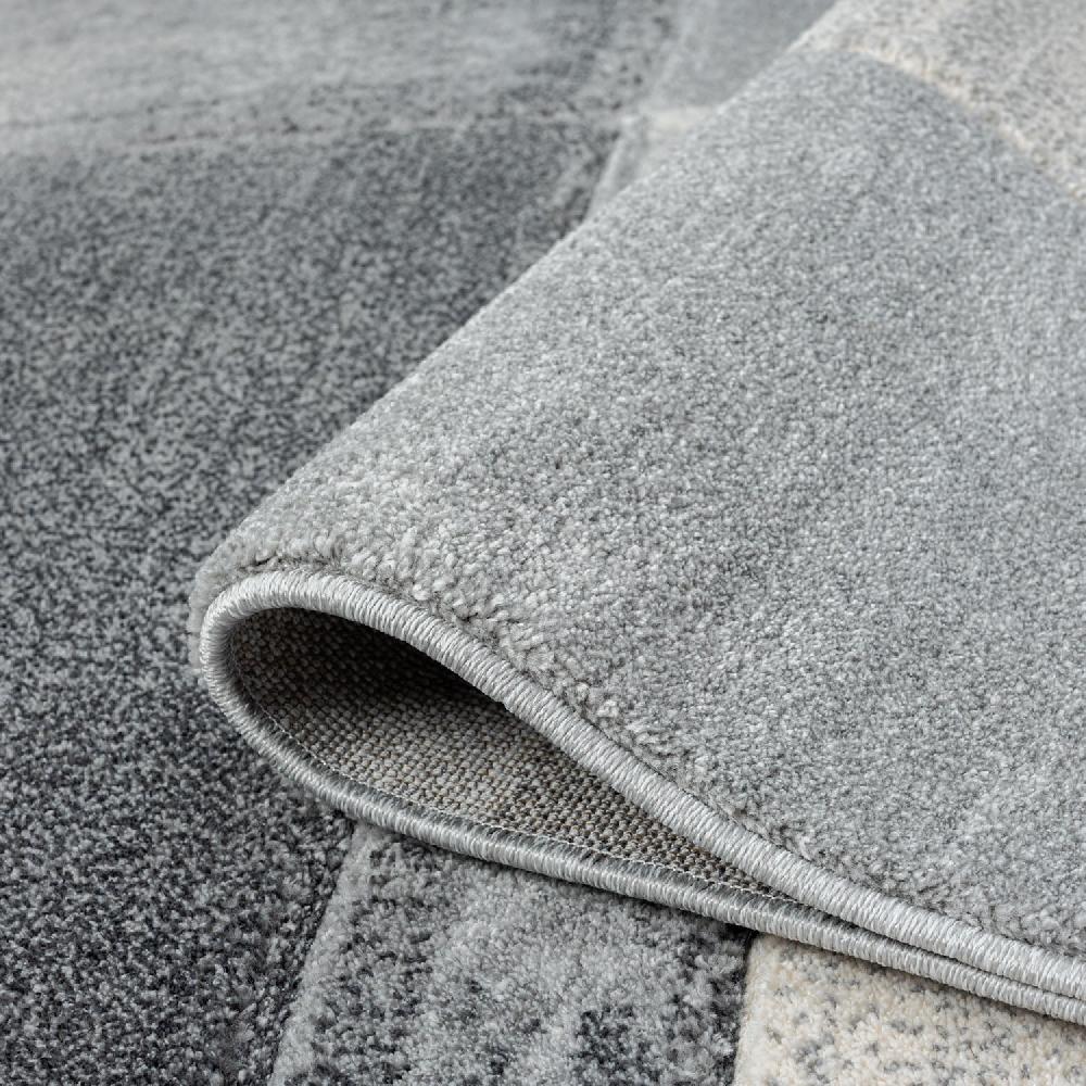 Deco Tapis Tapis Salon & Chambre Géométrique Gris