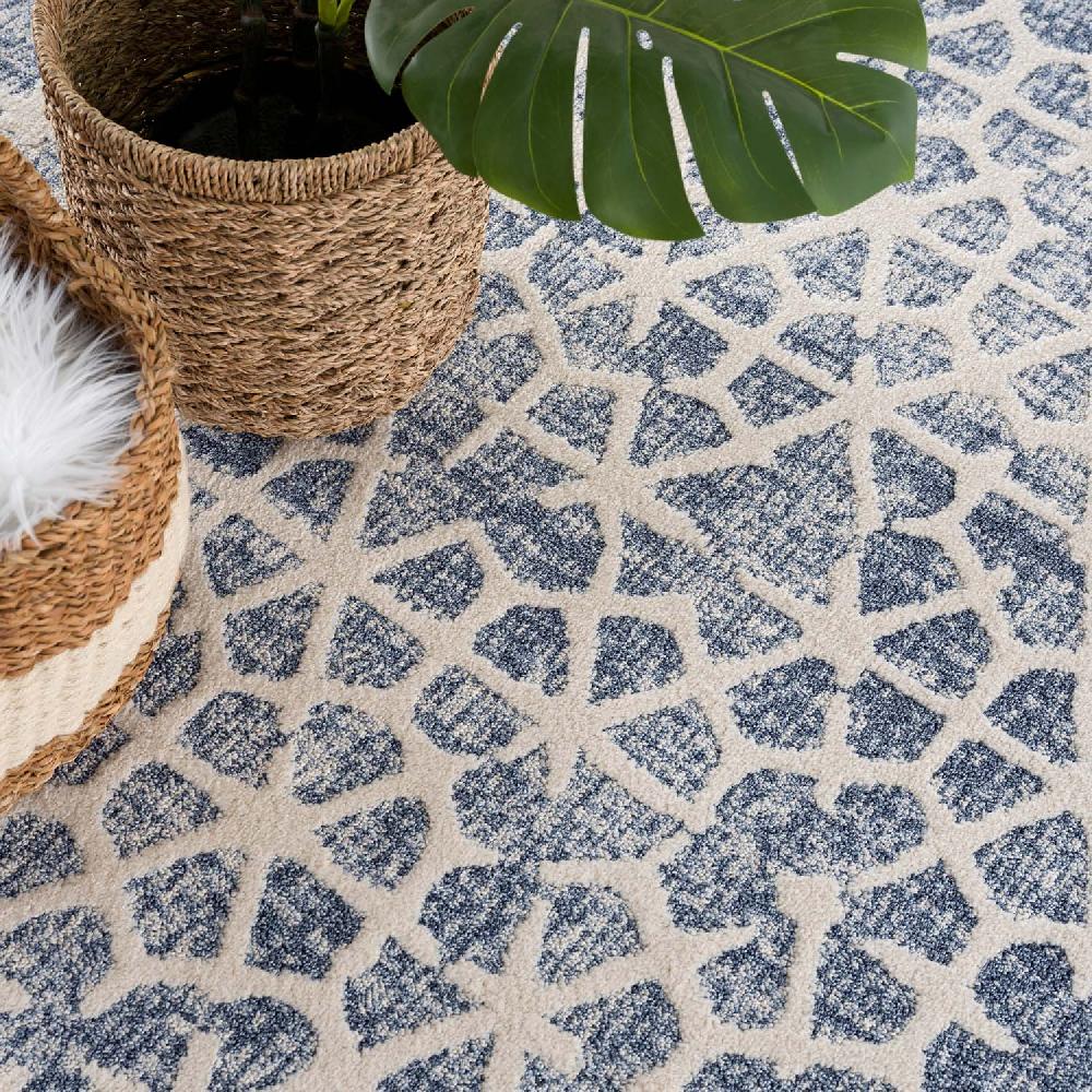 Deco Tapis Tapis Scandinave à Franges Tressées