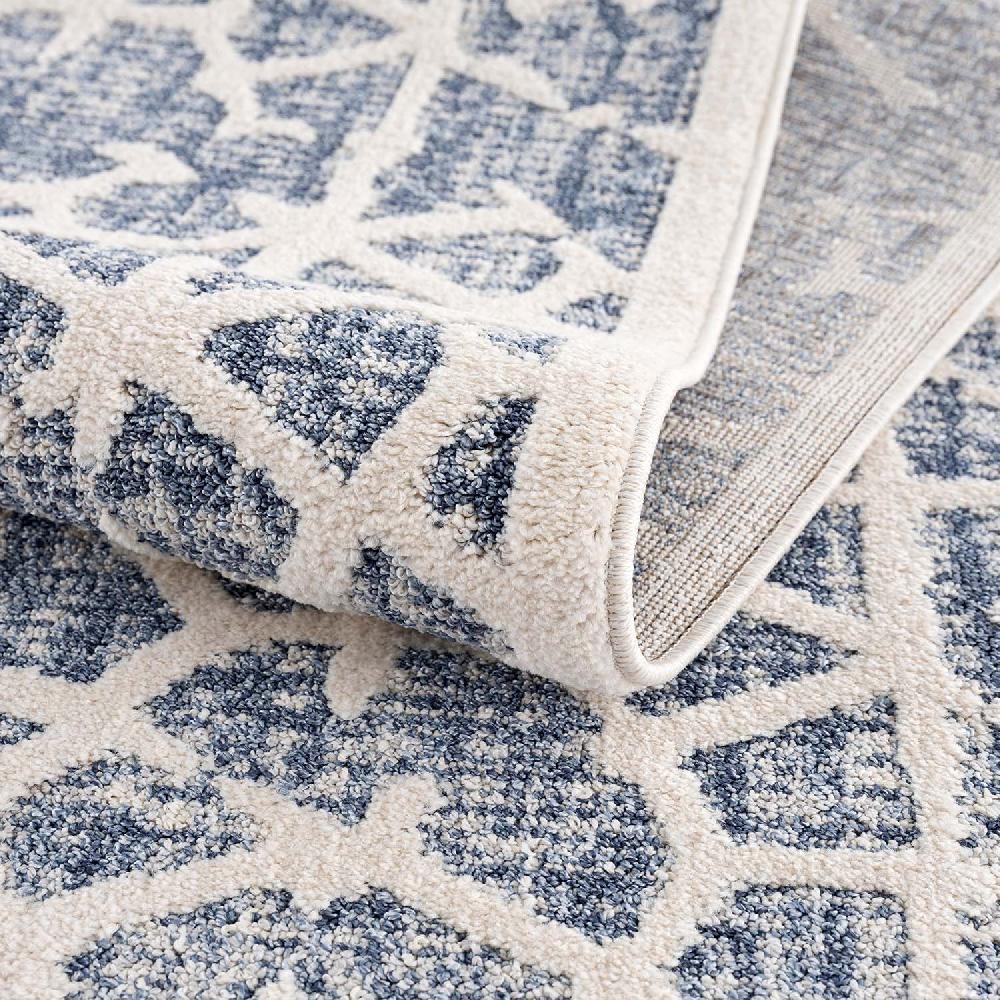 Deco Tapis Tapis Scandinave à Franges Tressées