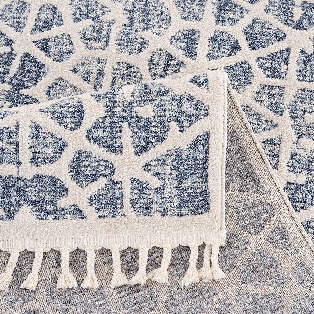 Deco Tapis Tapis Scandinave à Franges Tressées