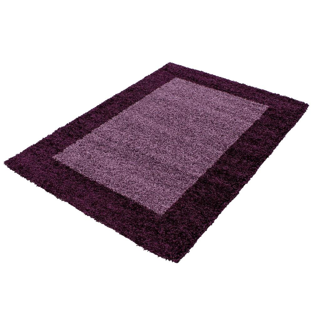 Deco Tapis Tapis Shaggy à Bordures