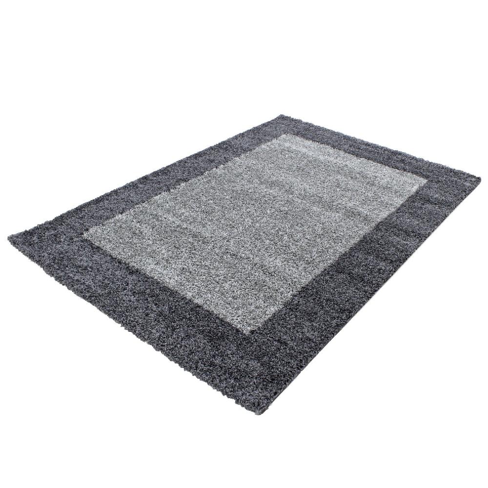 Deco Tapis Tapis Shaggy à Bordures