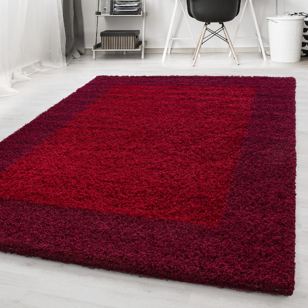 deco tapis Tapis Shaggy à Bordures