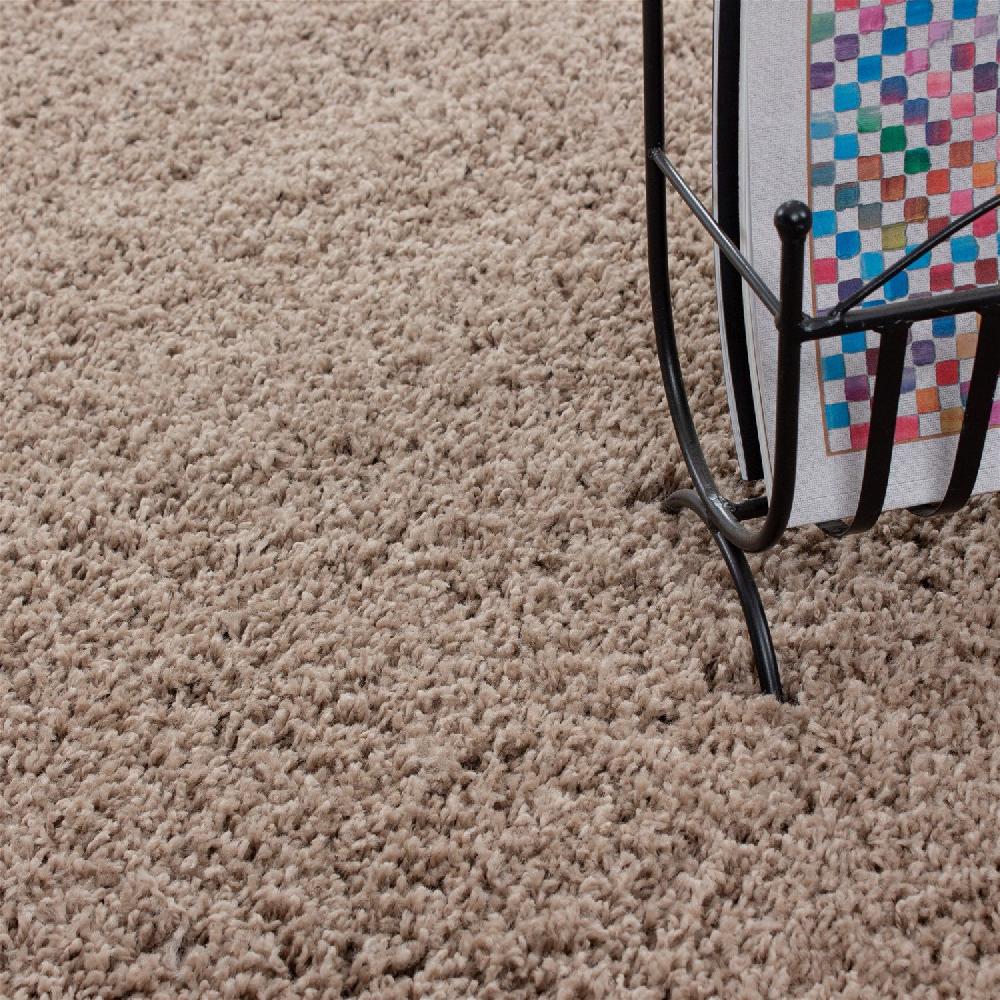 Deco Tapis Tapis Shaggy Uni à Poils Longs