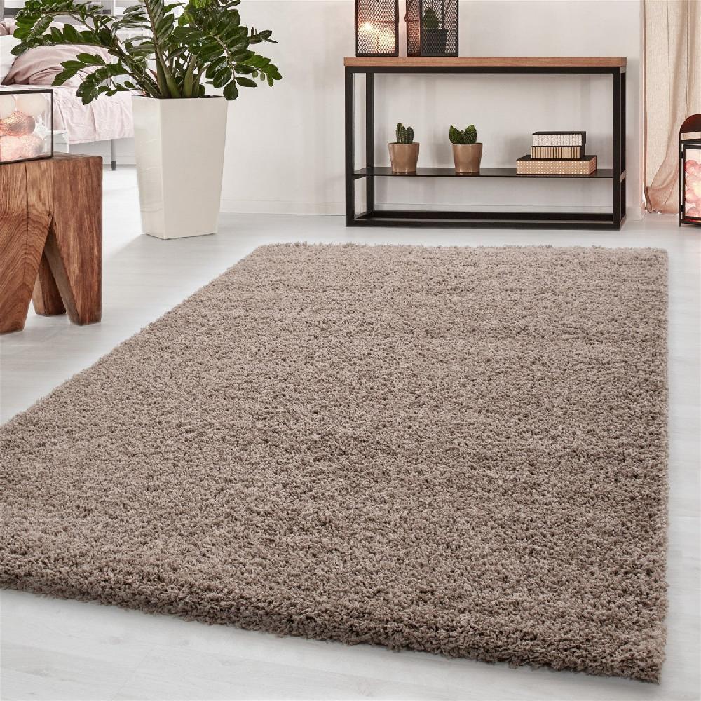 deco tapis Tapis Shaggy Uni à poils longs