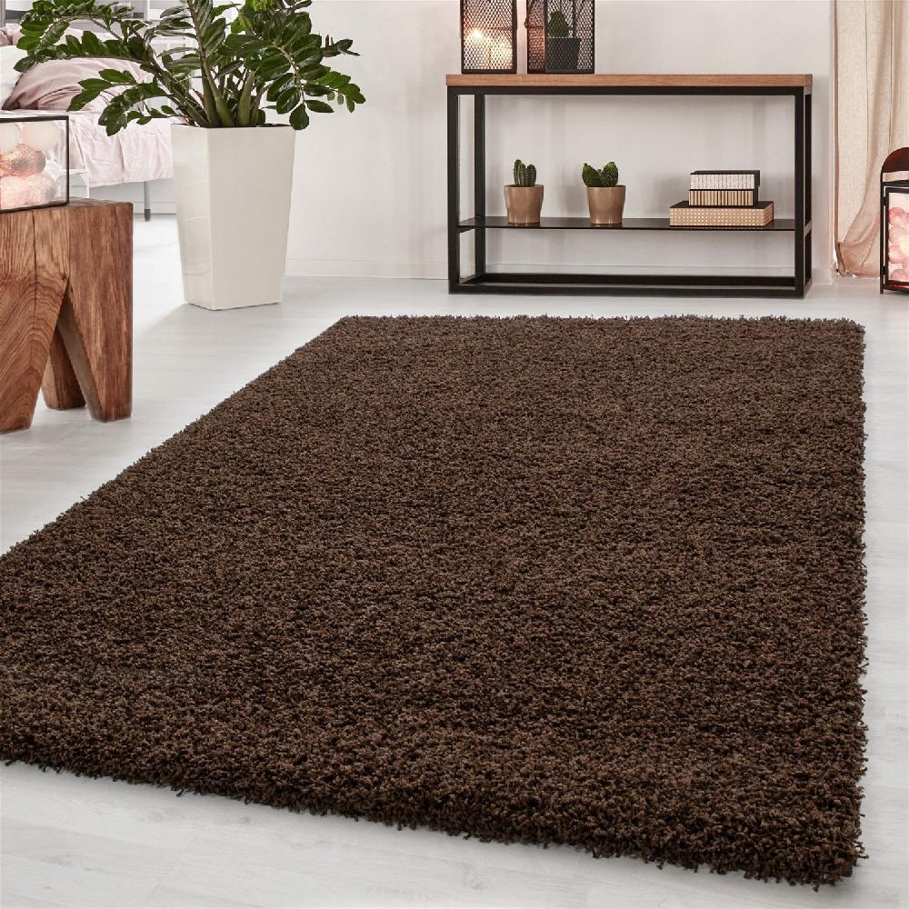 deco tapis Tapis Shaggy Uni à poils longs