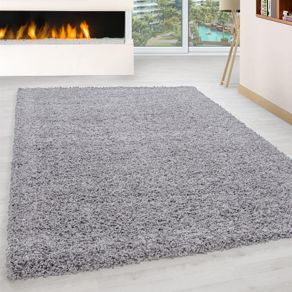deco tapis Tapis Shaggy Uni à poils longs