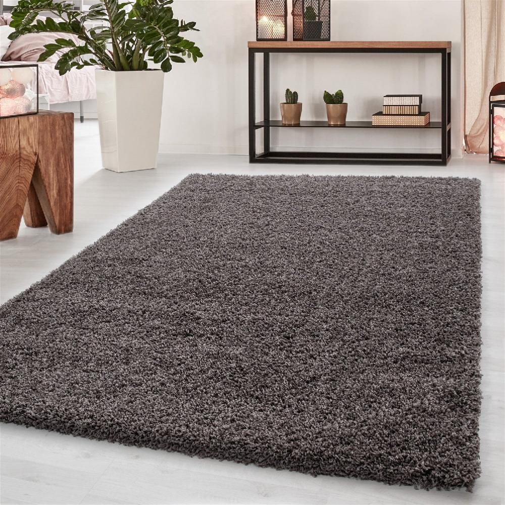 deco tapis Tapis Shaggy Uni à poils longs
