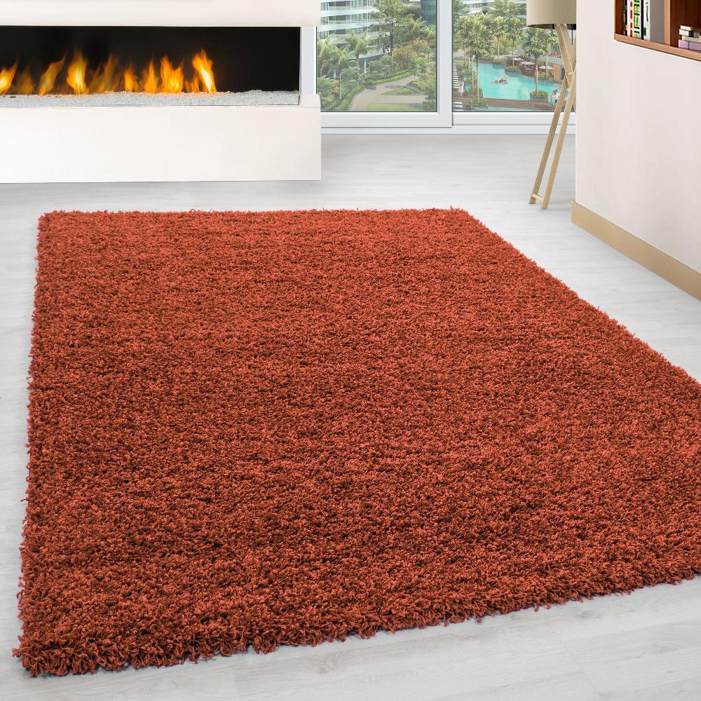 deco tapis Tapis Shaggy Uni à poils longs