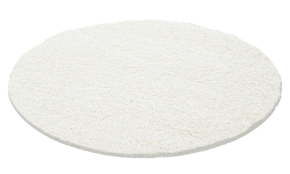 Deco Tapis Tapis Shaggy Uni Rond