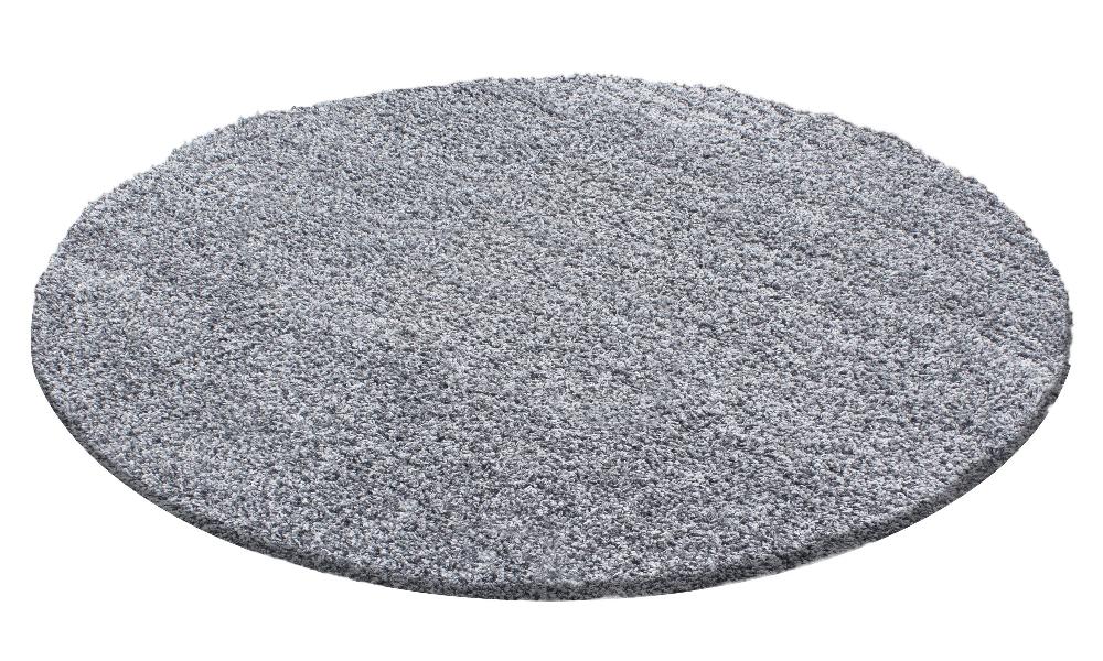 Deco Tapis Tapis Shaggy Uni Rond